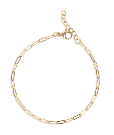 Paperclip Chain Bracelet Keeper