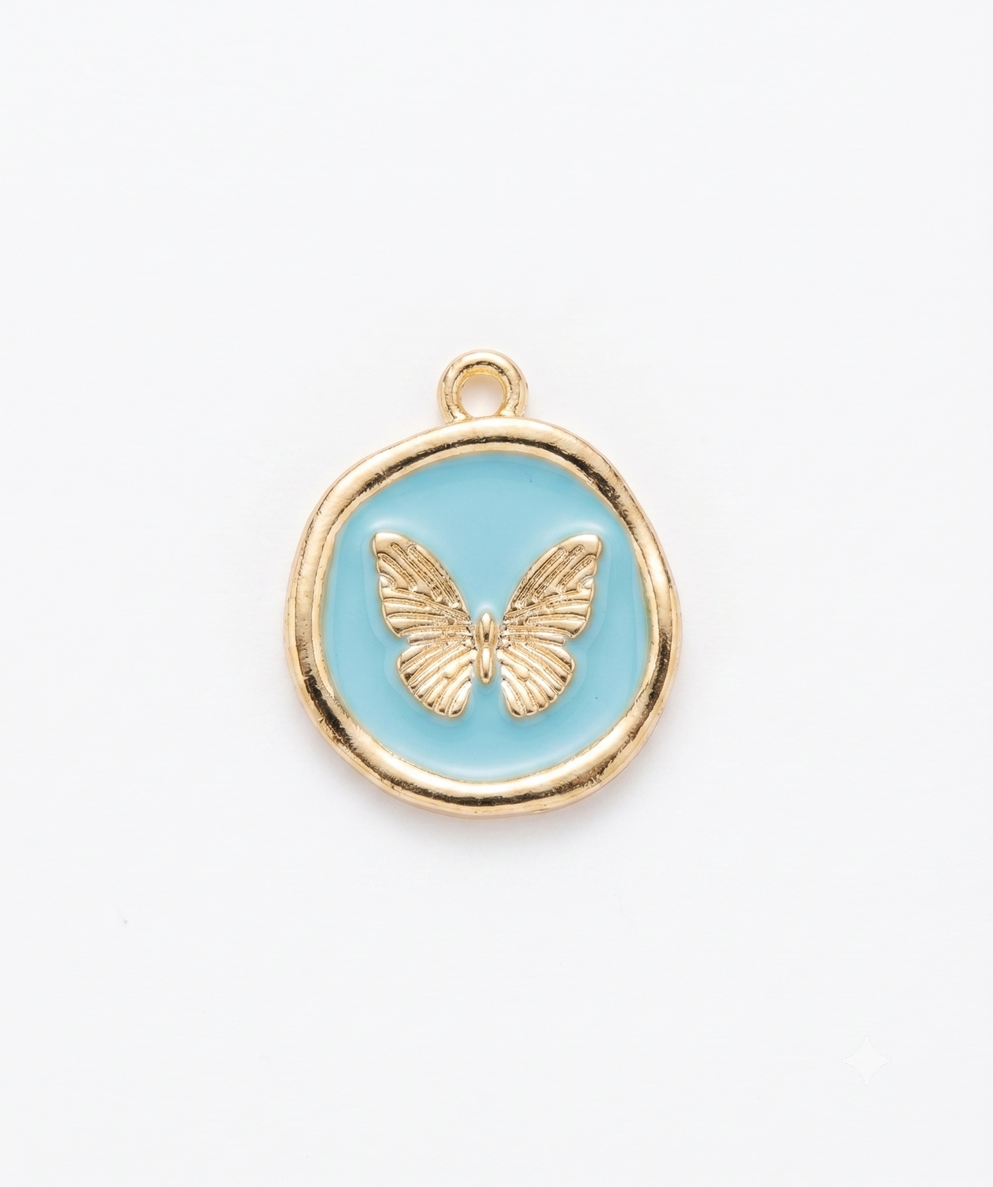 Enamel Butterfly Charm