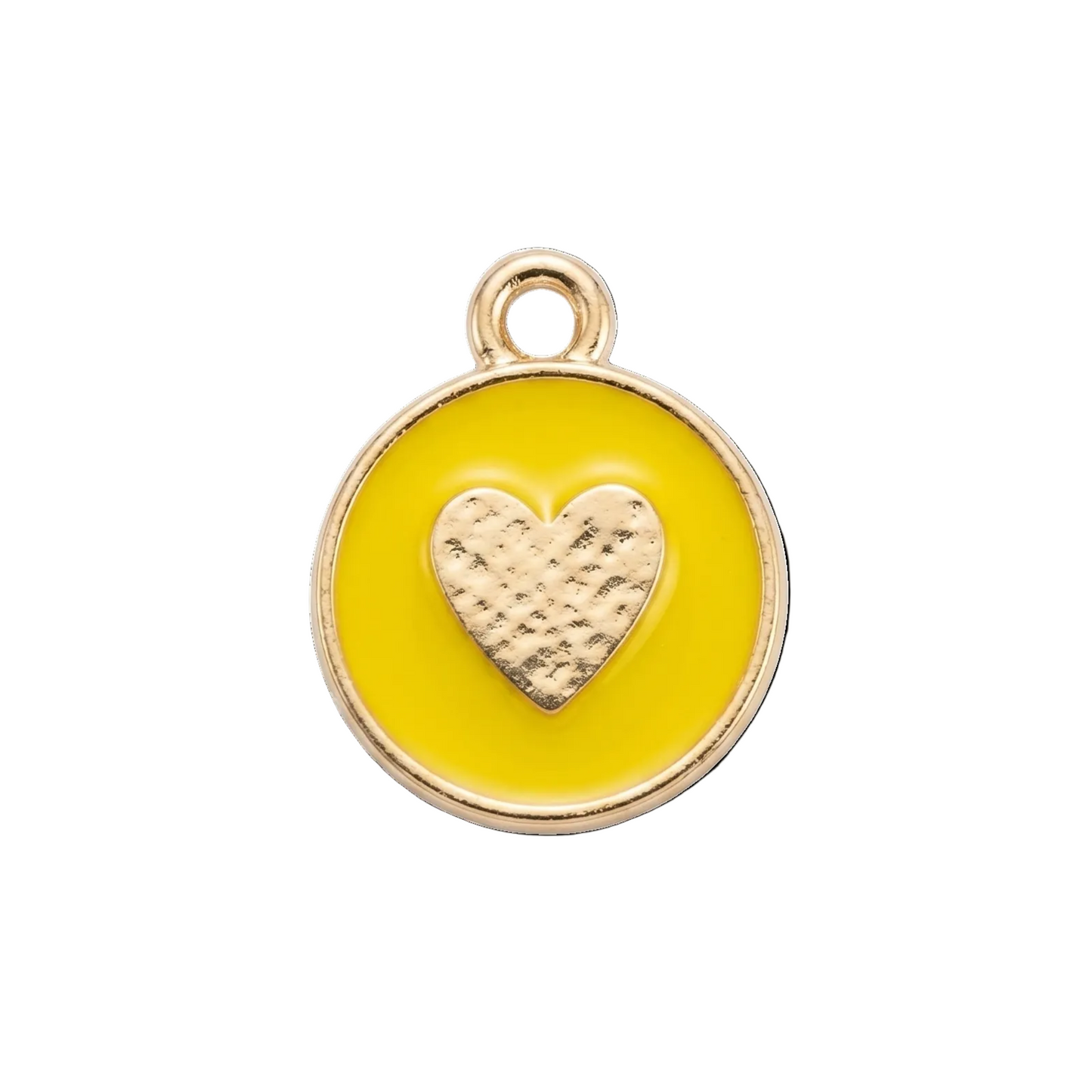 Enamel Heart Charm