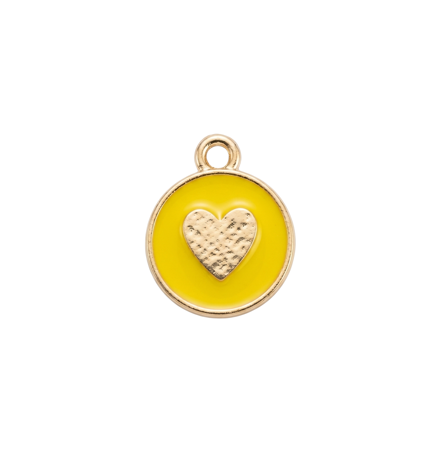 Enamel Heart Charm