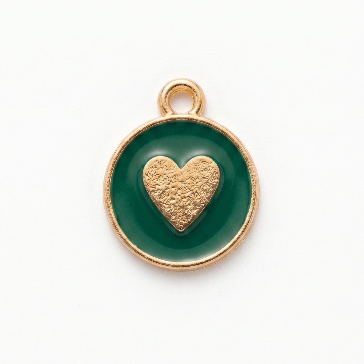 Enamel Heart Charm
