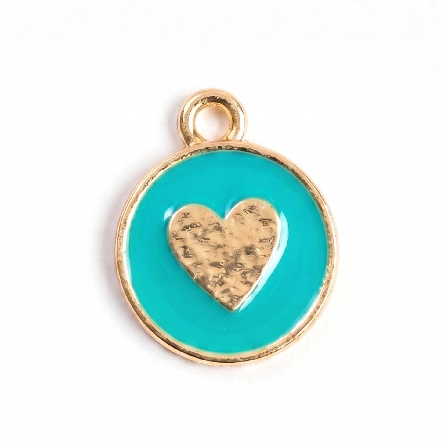 Enamel Heart Charm