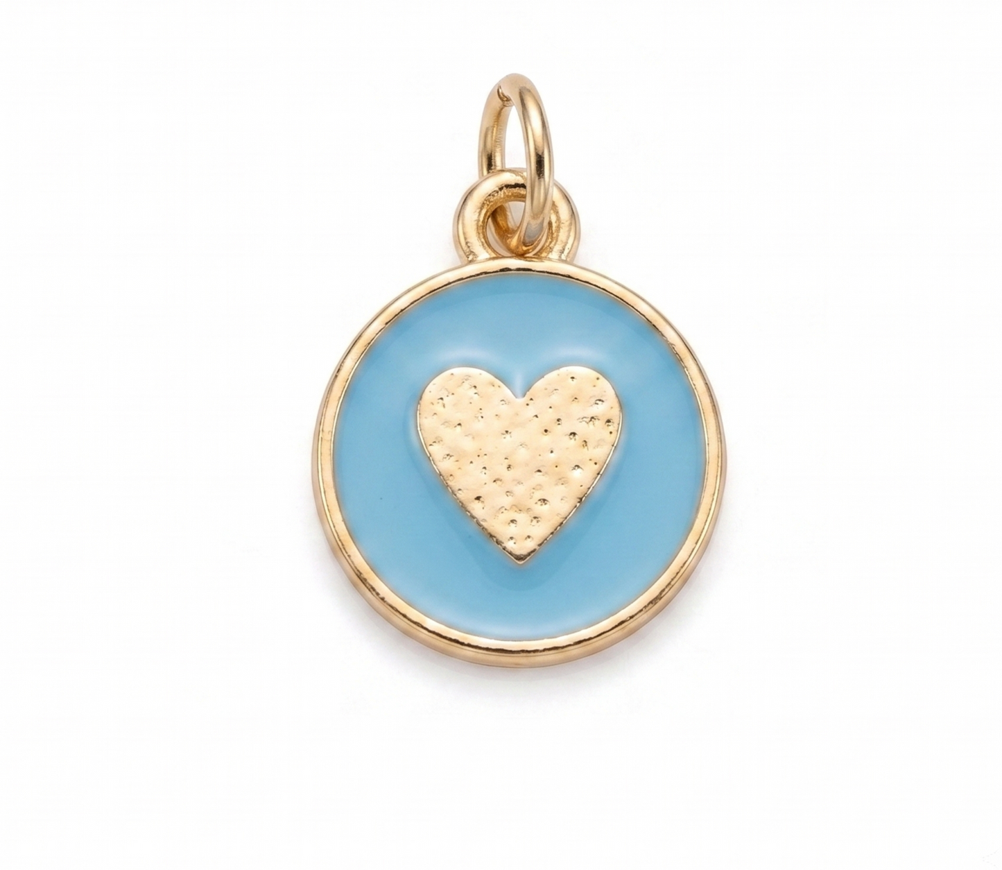 Enamel Heart Charm