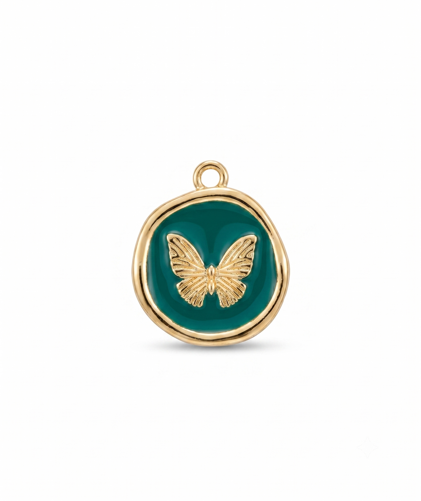 Enamel Butterfly Charm