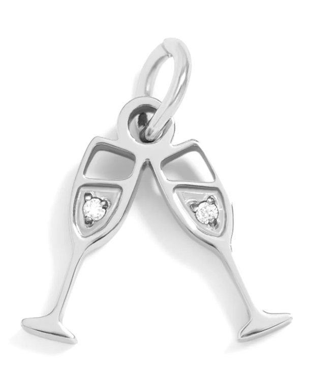 Champagne Cheers Charm
