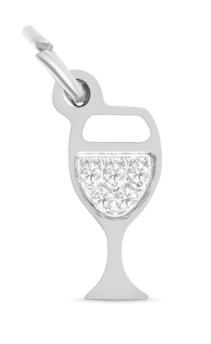 Wine Glass Charm