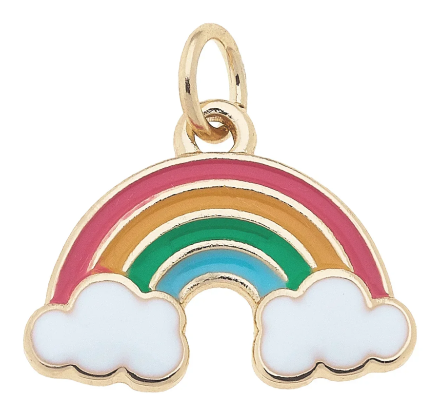 Rainbow Enamel Charm