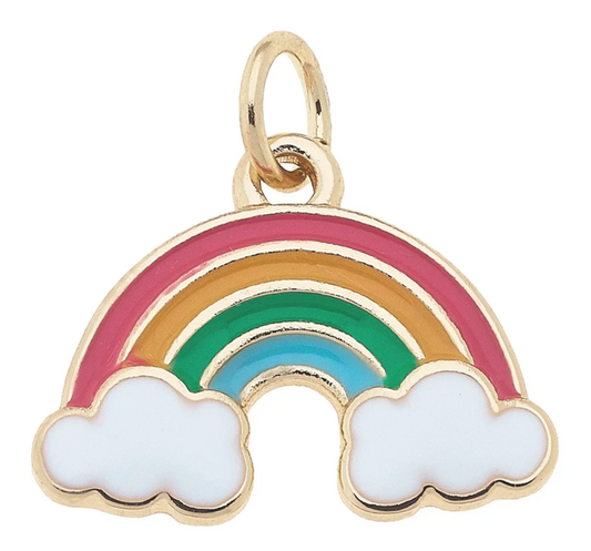 Rainbow Enamel Charm