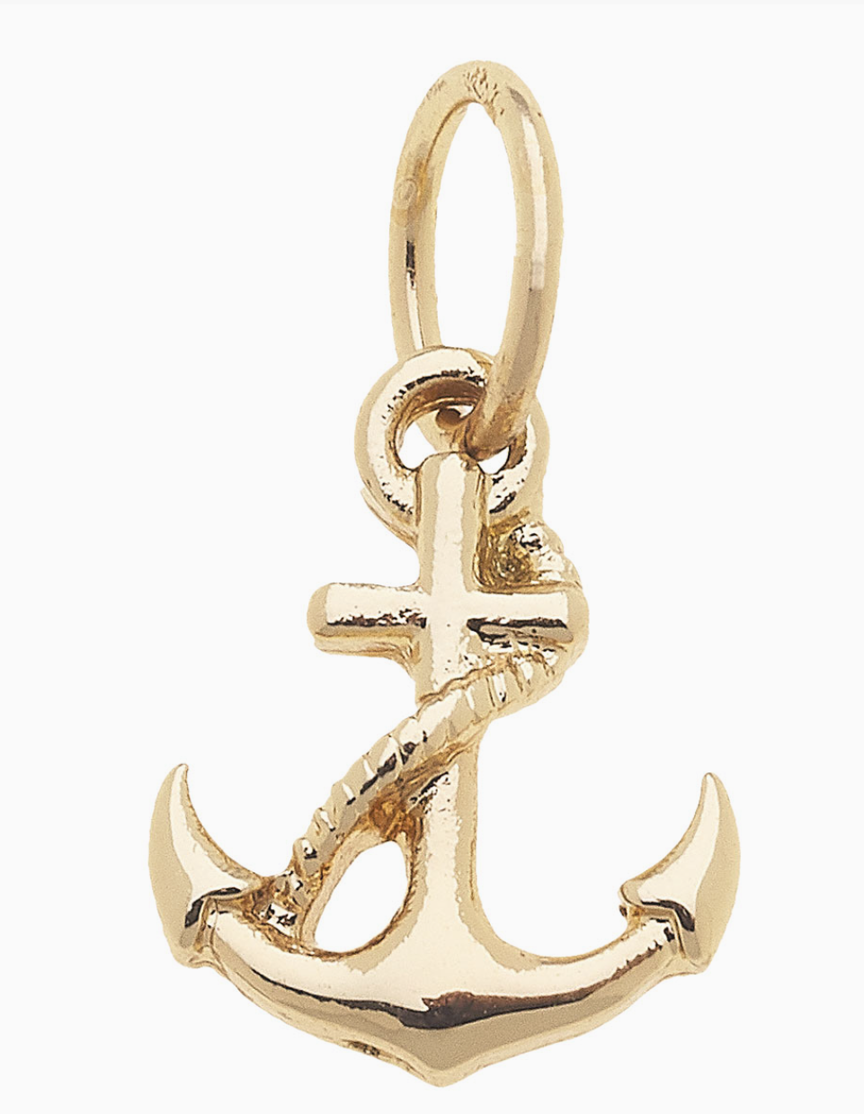 Anchor Charm in Gold