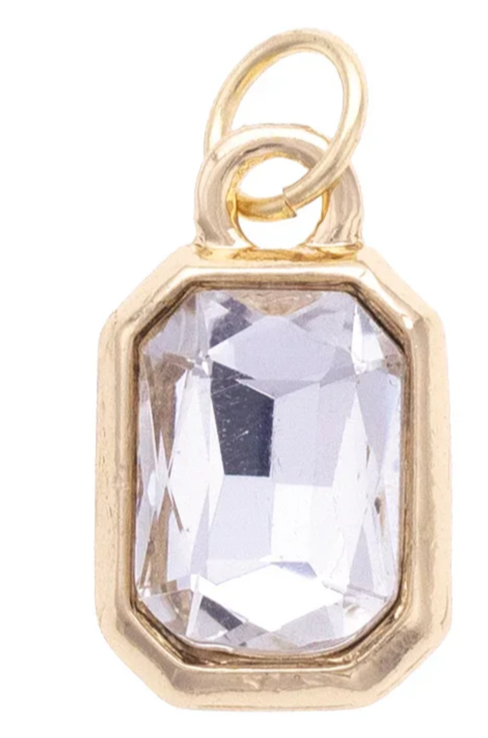 Emerald Cut Rhinestone