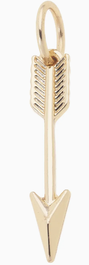 Gold Arrow Charm