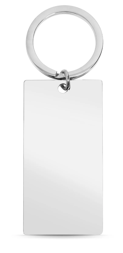 Engravable Blank Stainless Steel Key Chain