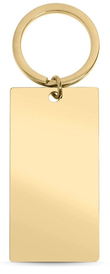 Engravable Blank Stainless Steel Key Chain
