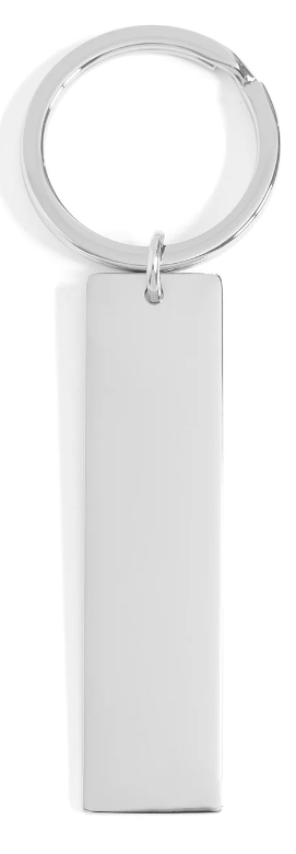 Engravable Blank Stainless Steel Key Chain