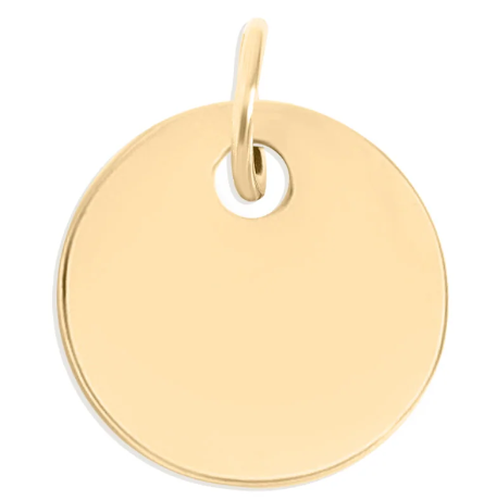 Engravable Mini Shape Charm
