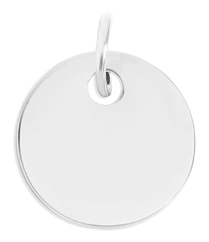 Engravable Mini Shape Charm