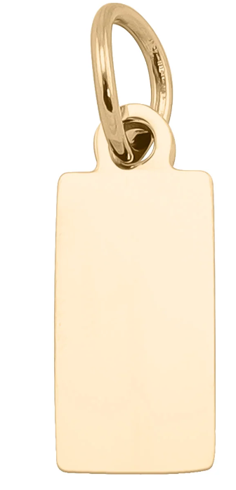 Engravable Mini Shape Charm