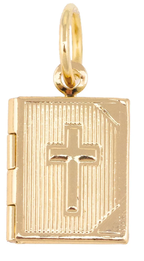 Holy Bible Locket Charm