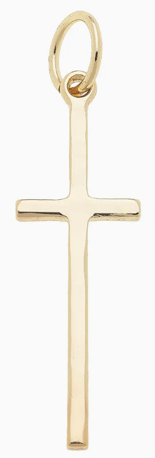 Skinny Cross Charm