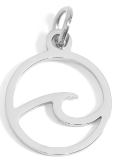 Wave Round Charm