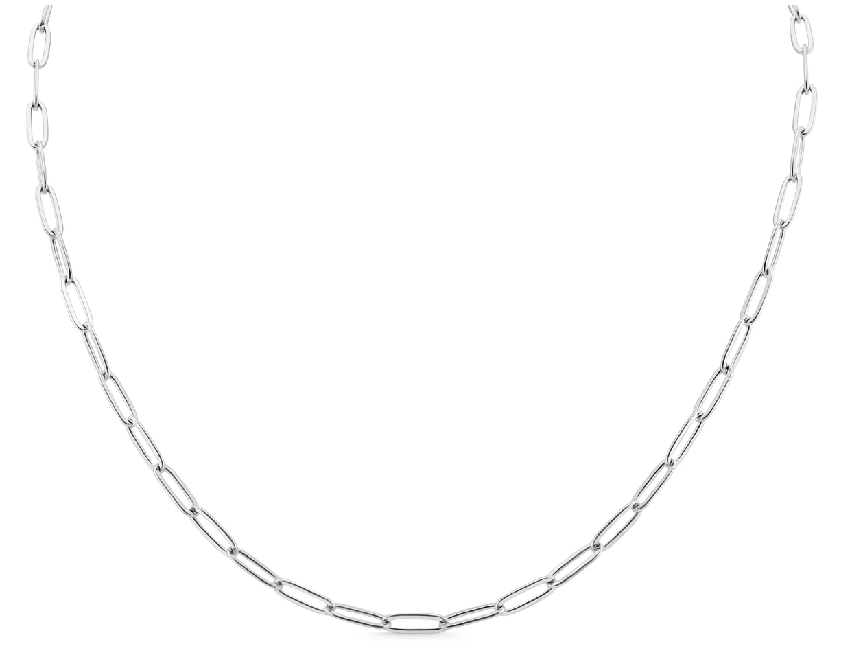 Paperclip Chain Necklace Keeper