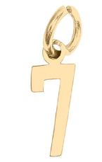 College Block Number Charm