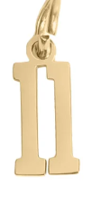 College Block Number Charm