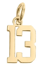 College Block Number Charm