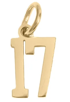 College Block Number Charm
