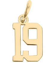 College Block Number Charm