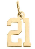 College Block Number Charm