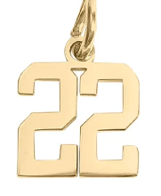 College Block Number Charm