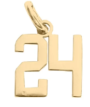 College Block Number Charm