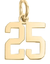 College Block Number Charm