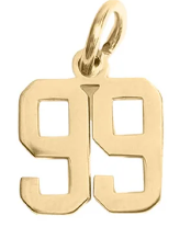 College Block Number Charm