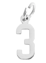 College Block Number Charm