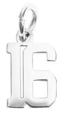 College Block Number Charm