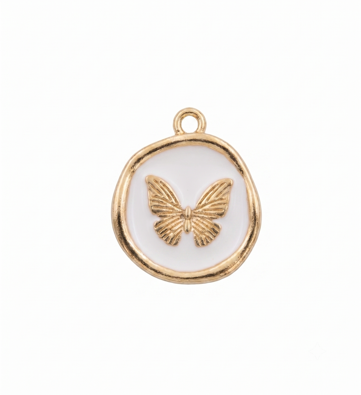 Enamel Butterfly Charm