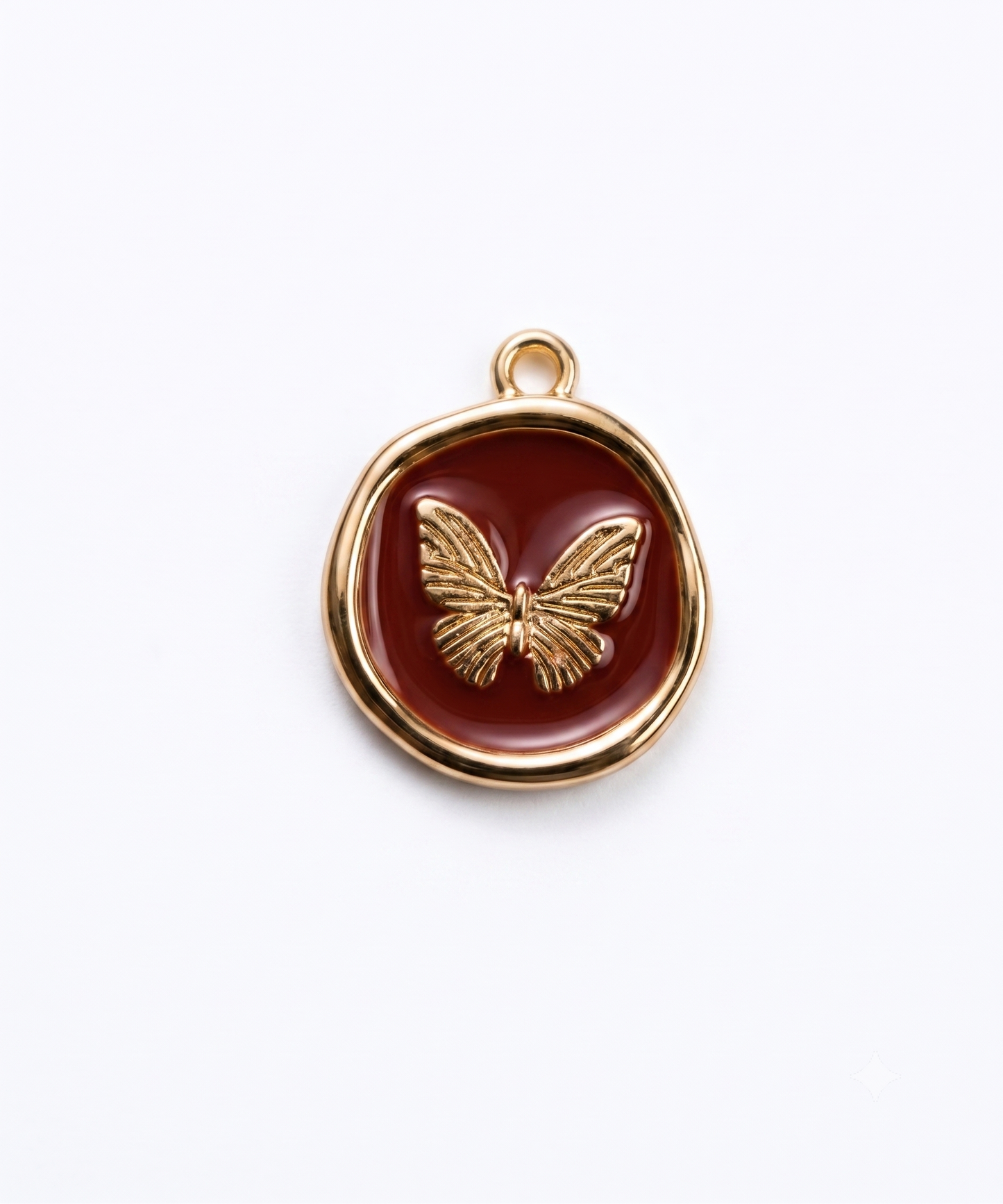 Enamel Butterfly Charm
