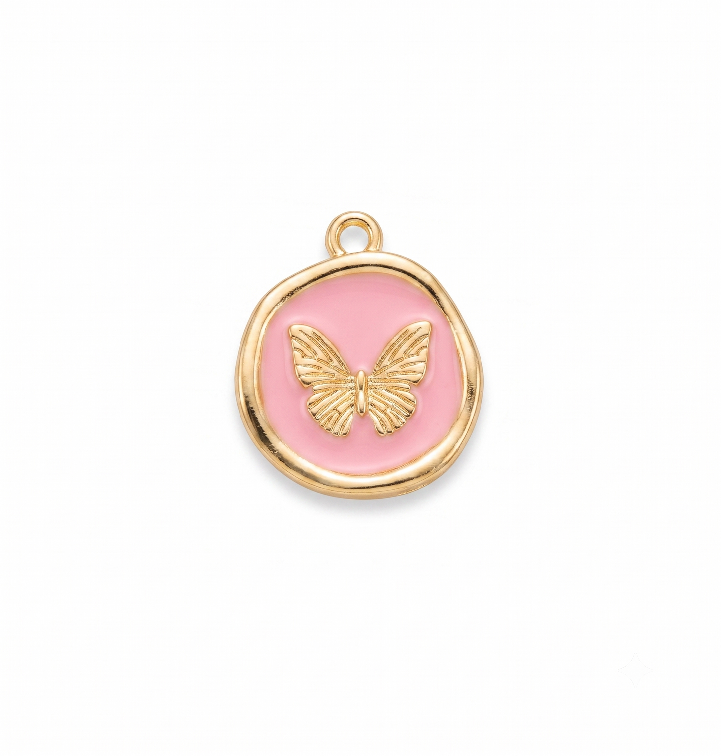 Enamel Butterfly Charm