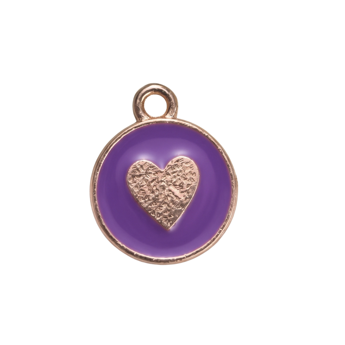Enamel Heart Charm