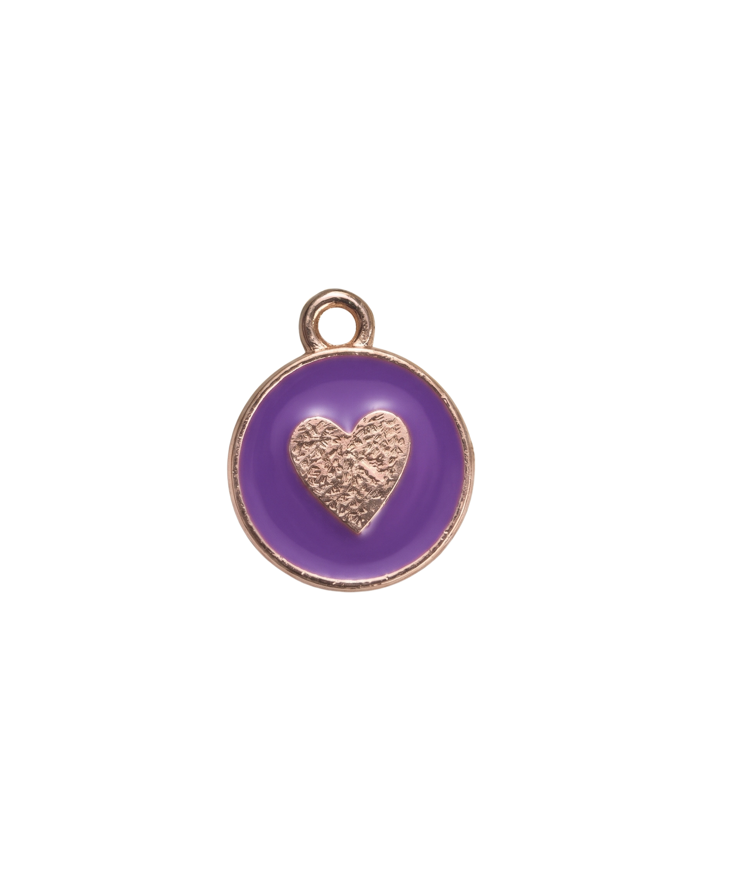Enamel Heart Charm